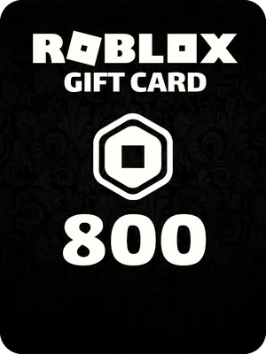 800 Robux Gift Card